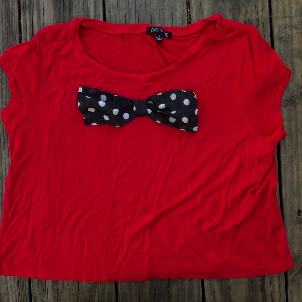 love culture crop top!